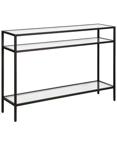 Abraham + Ivy Siviline Blackened Bronze Console Table