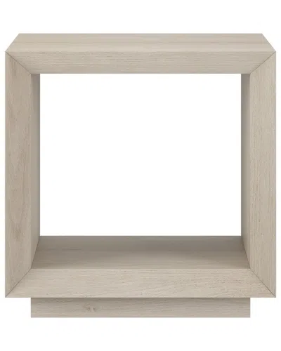 Abraham + Ivy Tannen 22in Rectangular Side Table In Neutral
