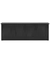 Abraham + Ivy Thornwell Rectangular Tv Stand For Tvs Up To 78in In Black