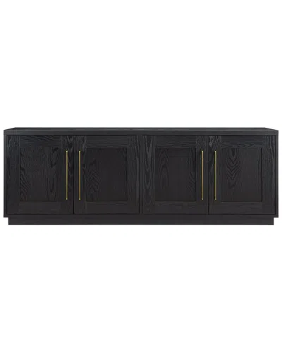 Abraham + Ivy Tillman Rectangular Stand For Tvs Up To 80in In Black