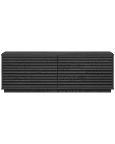Abraham + Ivy Tullis Rectangular Tv Stand For Tvs Up To 78in In Black