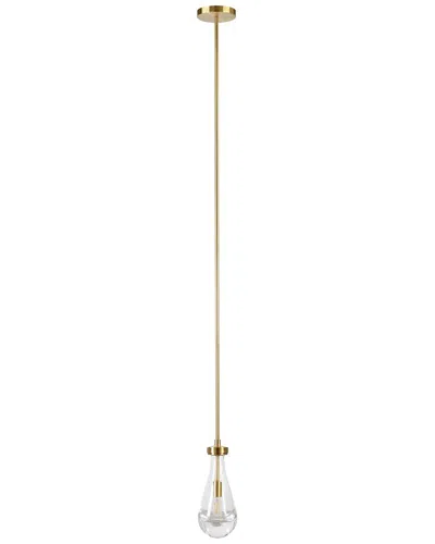 Abraham + Ivy Twyla Pendant Light In Brass