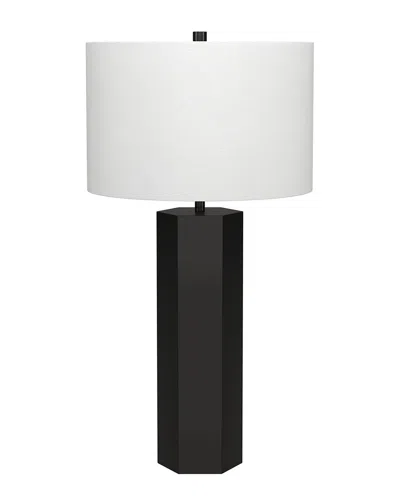 Abraham + Ivy Warren 27.25 Tall Table Lamp With Fabric Shade In