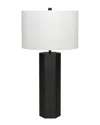 Abraham + Ivy Warren 27.25 Tall Table Lamp With Fabric Shade In