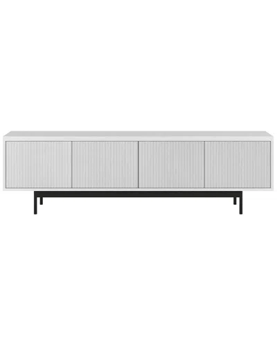 Abraham + Ivy Whitman Rectangular Tv Stand For Tvs Up To 75 In White