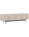 Abraham + Ivy Whitman Rectangular Tv Stand For Tvs Up To 75in In White
