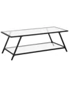 Abraham + Ivy Yair Coffee Table In Black