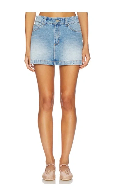 Abrand 미니 스커트 In Blue