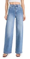 Abrand 94 Wide Alexa Jeans Mid Vintage Indigo In Mid Vintage Indigo