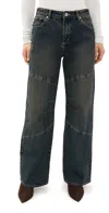 Abrand 95 Baggy Panels In Tint Dark Blue