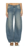 Abrand 95 Barrel Jeans In Blue