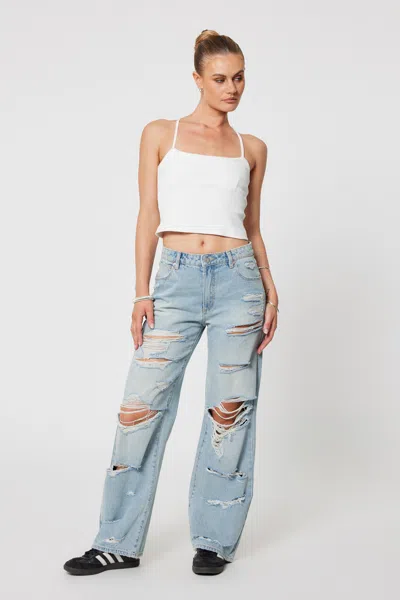 Abrand 95 Mid Baggy - Rory Rip In Blue