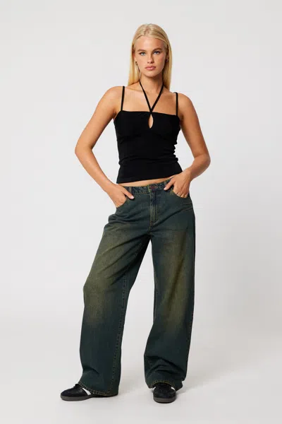 Abrand 95 Mid Baggy Zip Xena In Black