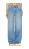 Abrand 95 Super Baggy Jeans In Blue