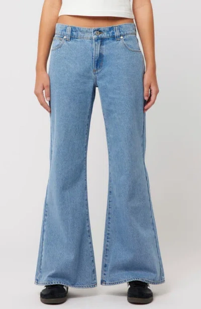 Abrand '99 Gigi Baggy Flare Leg Jeans In Blue