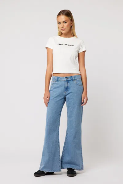 Abrand 99 Low Baggy Flare Gigi