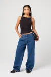 Abrand 99 Baggy Bella Jeans Mid Blue