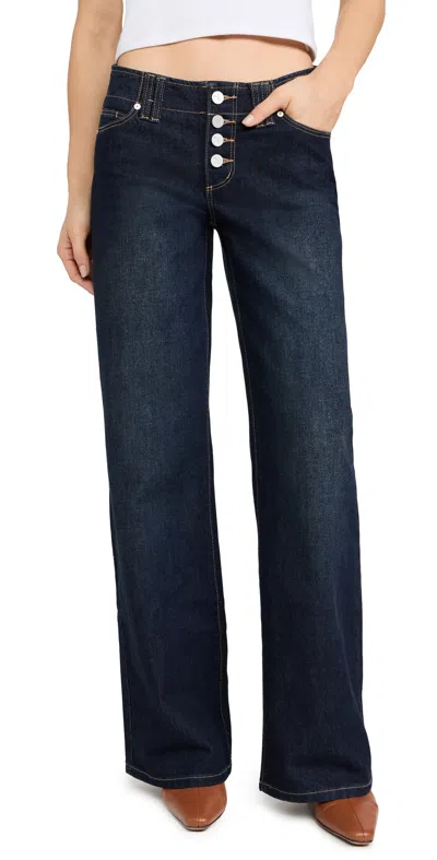 Abrand 99 Wide Halle Jeans Dark Denim