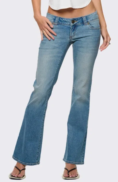 Abrand A 00 Kick Low Rise Bootcut Jeans In Blue