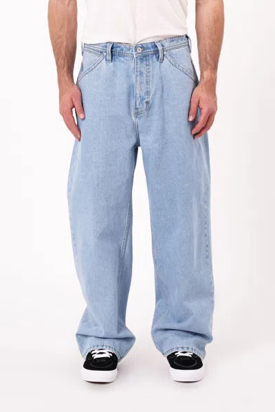 Abrand A6 Big Baggy John In Light Blue