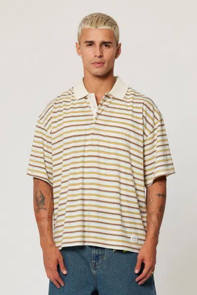 Abrand A6 Dewey Polo - Vanilla Slice