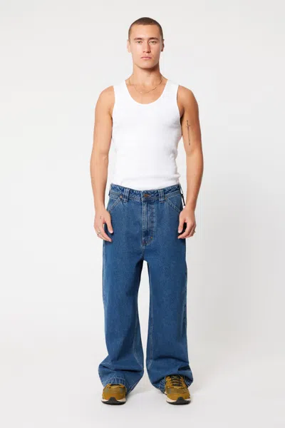 Abrand A7 Mega Baggy Gavin Emb In White