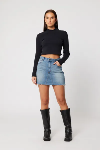 Abrand Aline Skirt Gisele In Blue