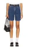 Abrand Carrie Short In Blue