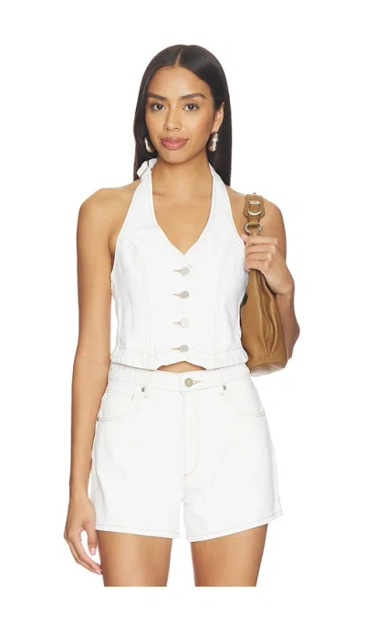 Abrand Cest La Vie Top In White