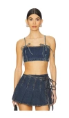 Abrand Devotion Bralette Top In Cory