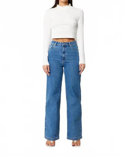 Abrand Jeans 94 High & Wide Jeans In Eva Organic In Multi