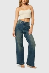 Abrand Jeans 94 High & Wide Petite In Hilton, Women's At Urban Outfitters