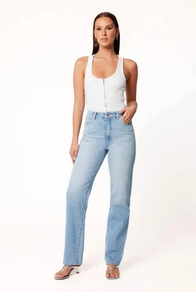 Abrand Jeans 94 High Rise Straight Leg Jeans In Blue