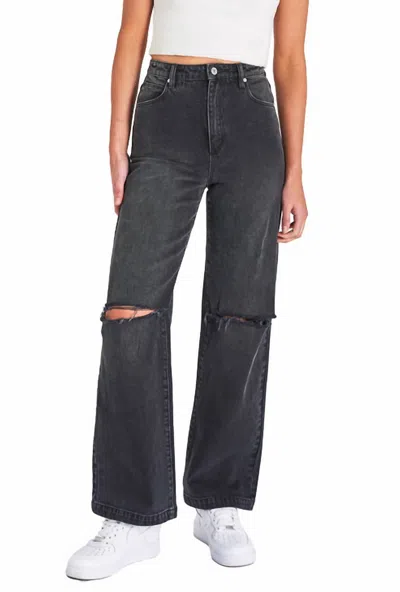 Abrand Jeans 94 High Wide Jeans In Cindy In Multi