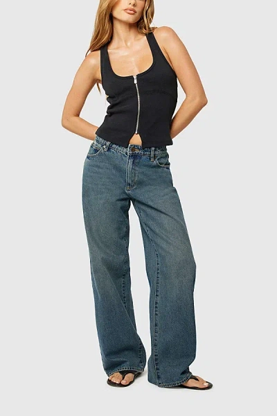 Abrand Jeans 95 Mid Baggy Petite Pant In Hilton, Women's At Urban Outfitters