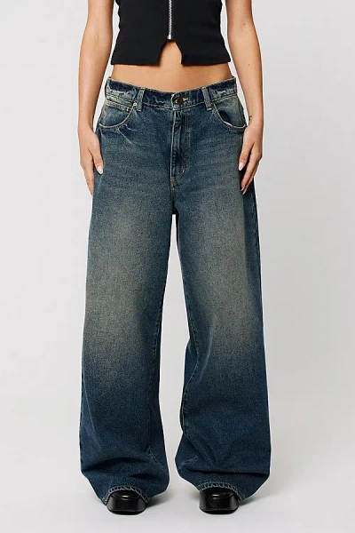 Abrand Jeans 95 Mid Super Baggy Jean In Miley, Women's At Urban Outfitters In Blue