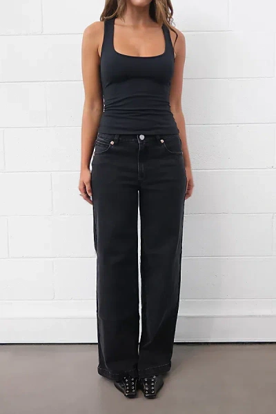 Abrand Jeans 95 Wide Petite Jean In Brie, Women's At Urban Outfitters In Brown