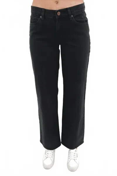 Abrand Jeans 99 Low And Wide Jeans In Black Box