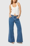 Abrand Jeans 99 Low Baggy Flare Petite Jean In Eva Organic, Women's At Urban Outfitters