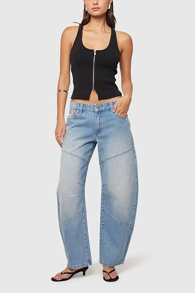 Abrand Jeans 99 Low Barrel Jean In Gigi Worn, Women's At Urban Outfitters