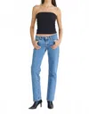 Abrand Jeans 99 Low Rise Straight Leg Jeans In Katie In Blue
