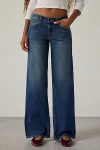 Abrand Jeans 99 Low-rise Wide Jean In Paige, Women's At Urban Outfitters In Blue