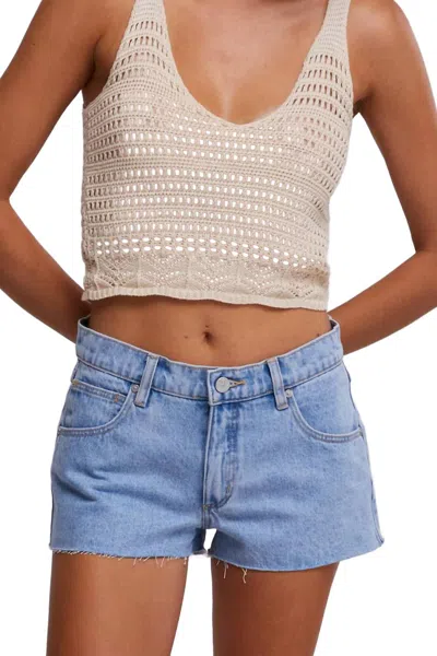 Abrand Jeans 99 Low Shorts In Walkaway In Multi