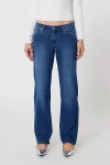 Abrand Jeans 99 Low Straight Jean In Faith, Women's At Urban Outfitters