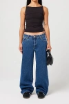 Abrand Jeans 99 Low Baggy Petite Jean In Bella, Women's At Urban Outfitters