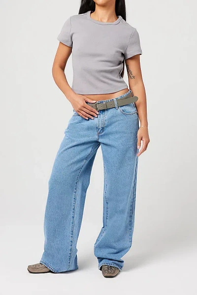 Abrand Jeans 99 Low Baggy Petite Jean In Gigi, Women's At Urban Outfitters