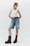 Abrand Jeans Baggy Denim Jort In Tinted Denim, Women's At Urban Outfitters In Tinted Denim
