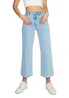 Abrand Jeans A Street Aline Crop Jean In Walk Away In Multi