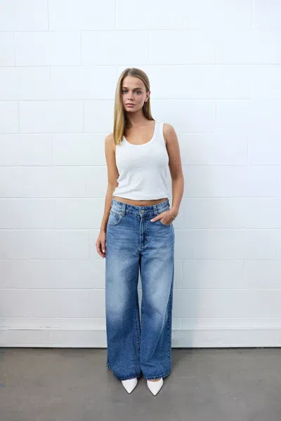 Abrand Jeans Au 94 High & Baggy Petite Tamara Cinch Recycled