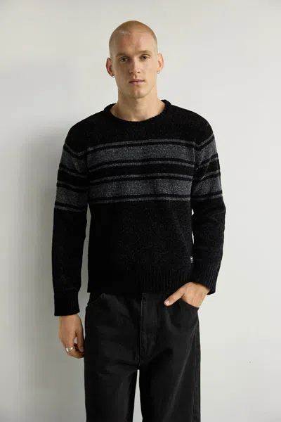 Abrand Jeans Au Stripe Chenille Crew